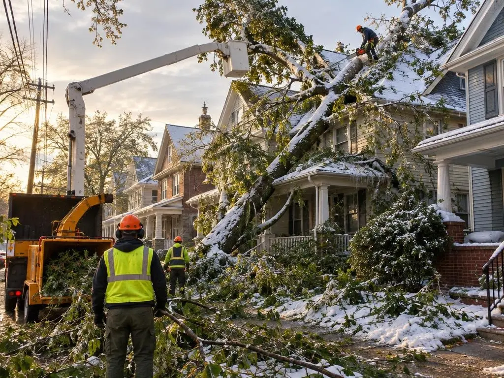 Emergency Storm Tree Removal in Buffalo, NY